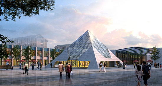 宿迁金字塔网架